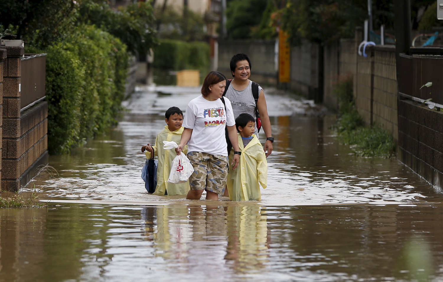Typhoon Etau Triggers Flooding in Japan 19