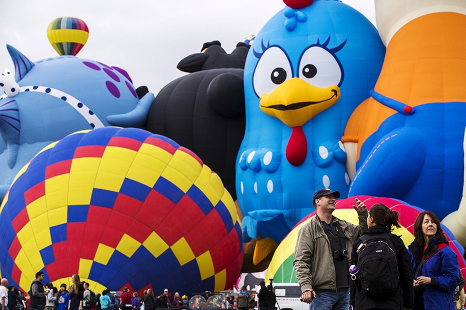 Annual balloon festival in Albuquerque 13