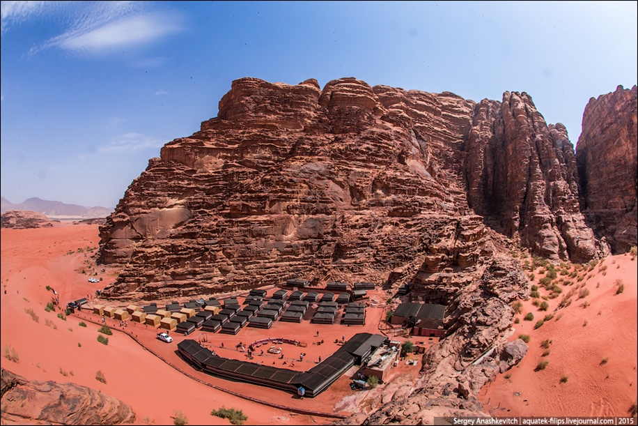 Where we were filming the Martian 37