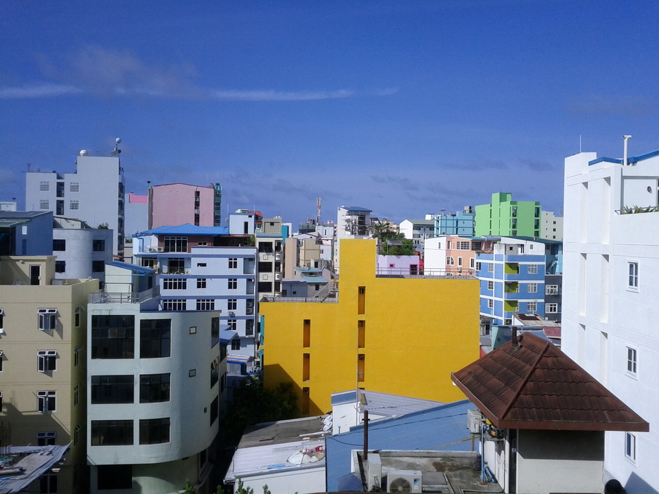 Malé is a city in the ocean 13
