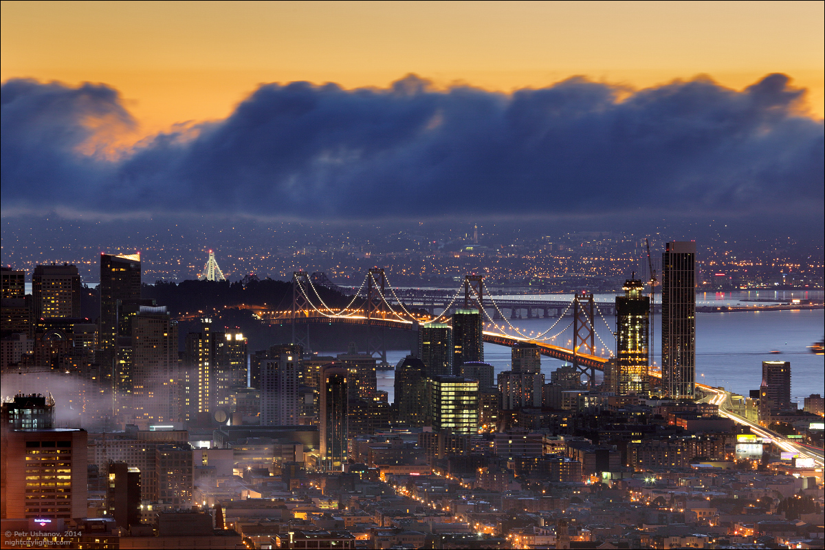 San Francisco is a City of bridges and fog 019