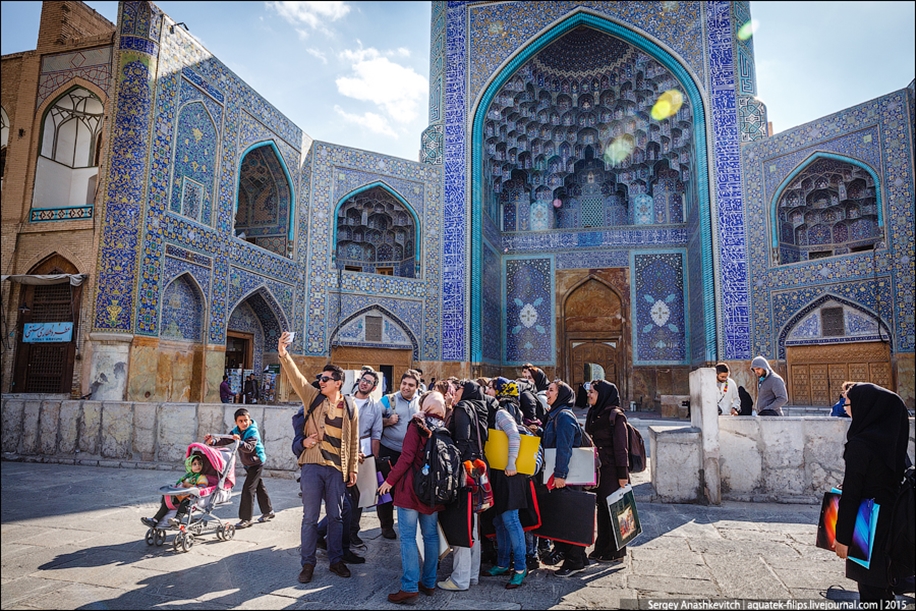 The second largest square in the world. Imam square in Isfahan 19
