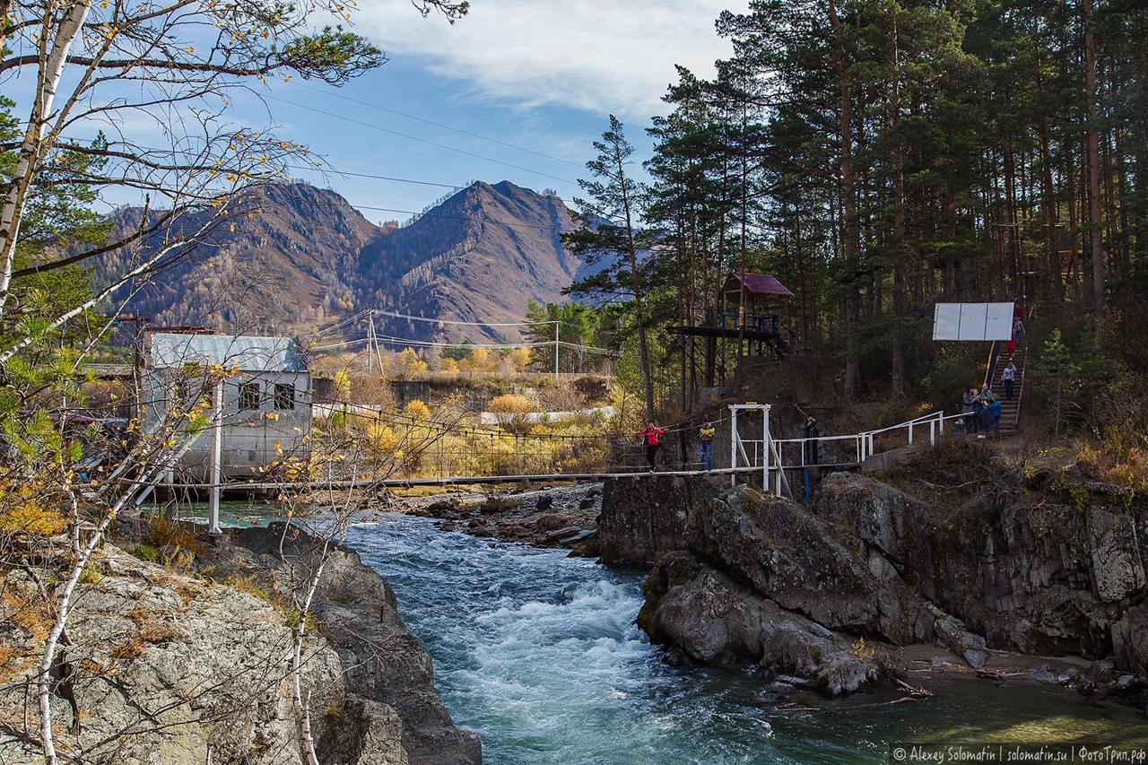 Chemal hydroelectric power station in the Altai mountains 23
