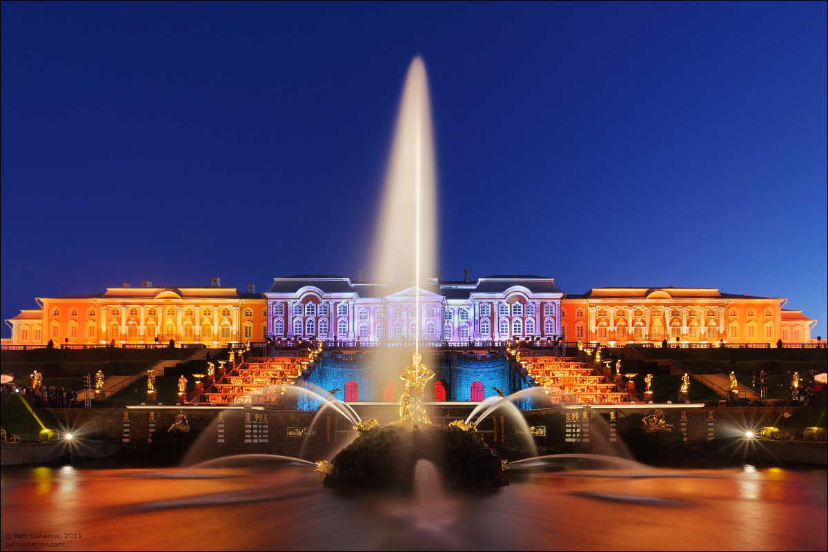Peterhof fountain Festival 02