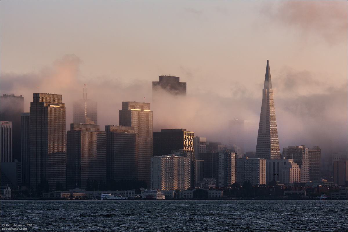 San Francisco is a City of bridges and fog 10