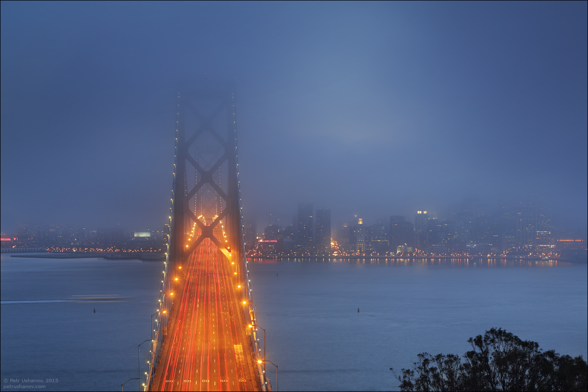 San Francisco is a City of bridges and fog 12