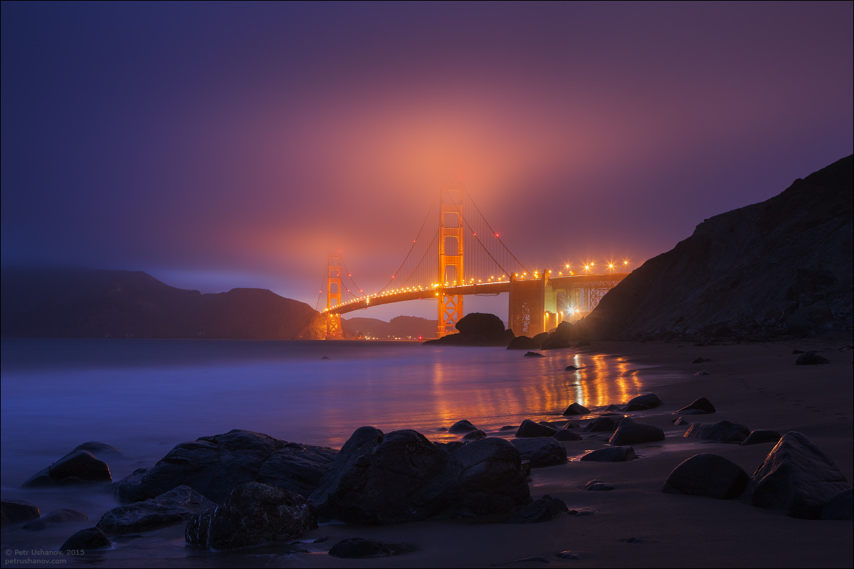 San Francisco is a City of bridges and fog 15