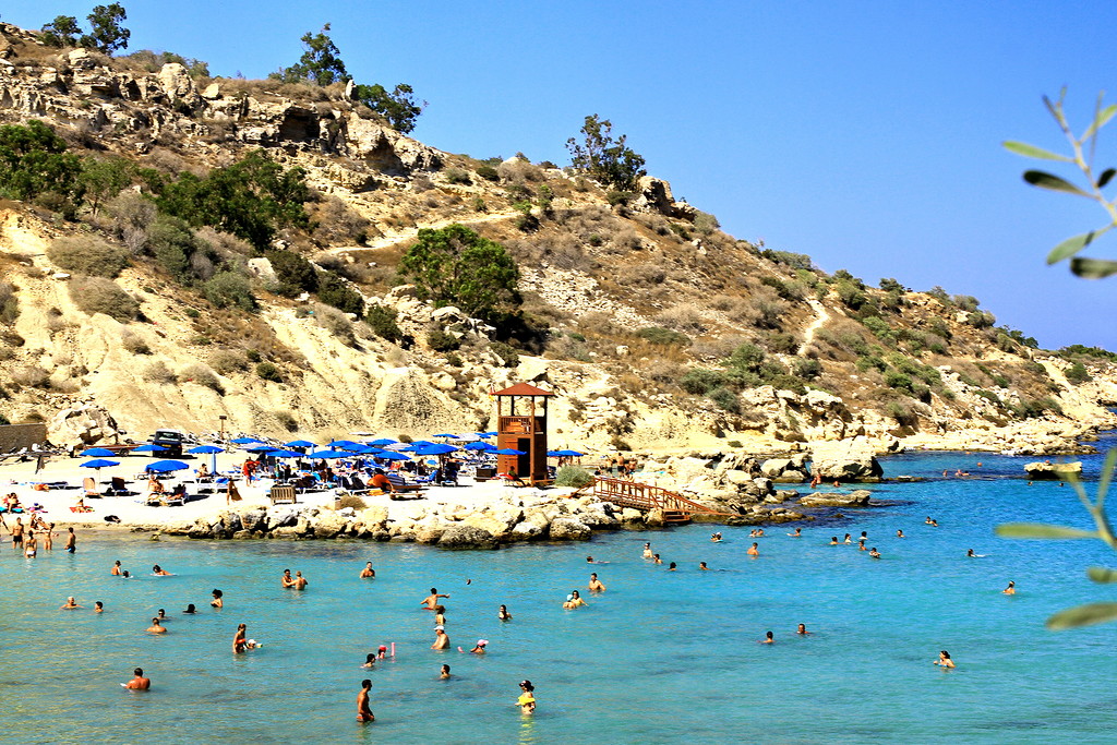 The Church of Agia anargyroi and Konnos beach in Cyprus 15
