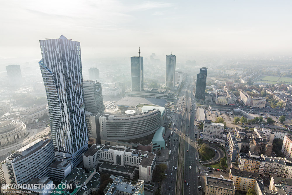 Warsaw with height 03