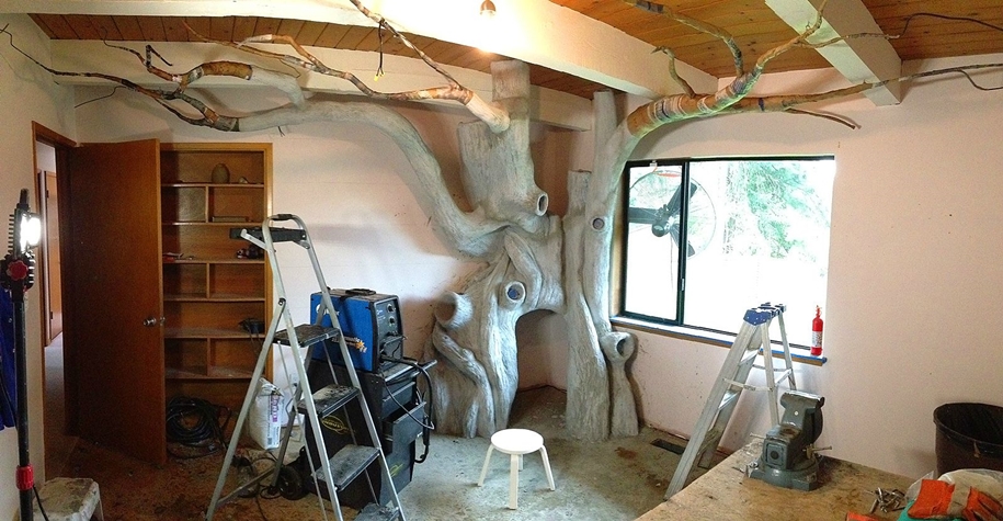 Awesome magic tree for his beloved daughter from dad 08