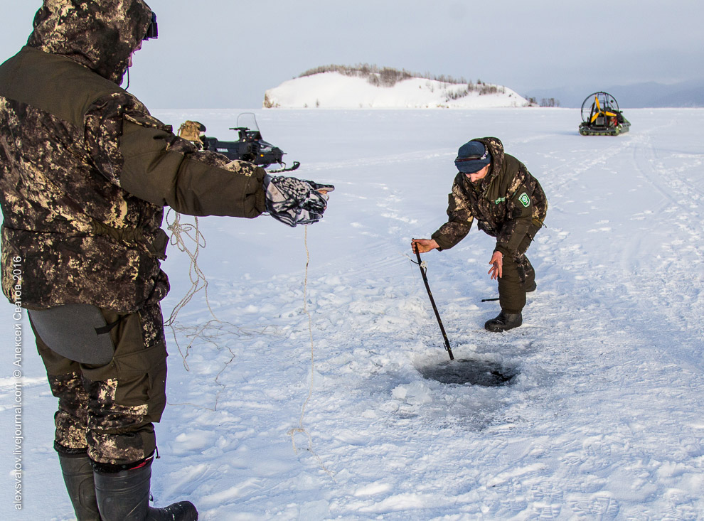 Fighting the poachers on lake Baikal 03