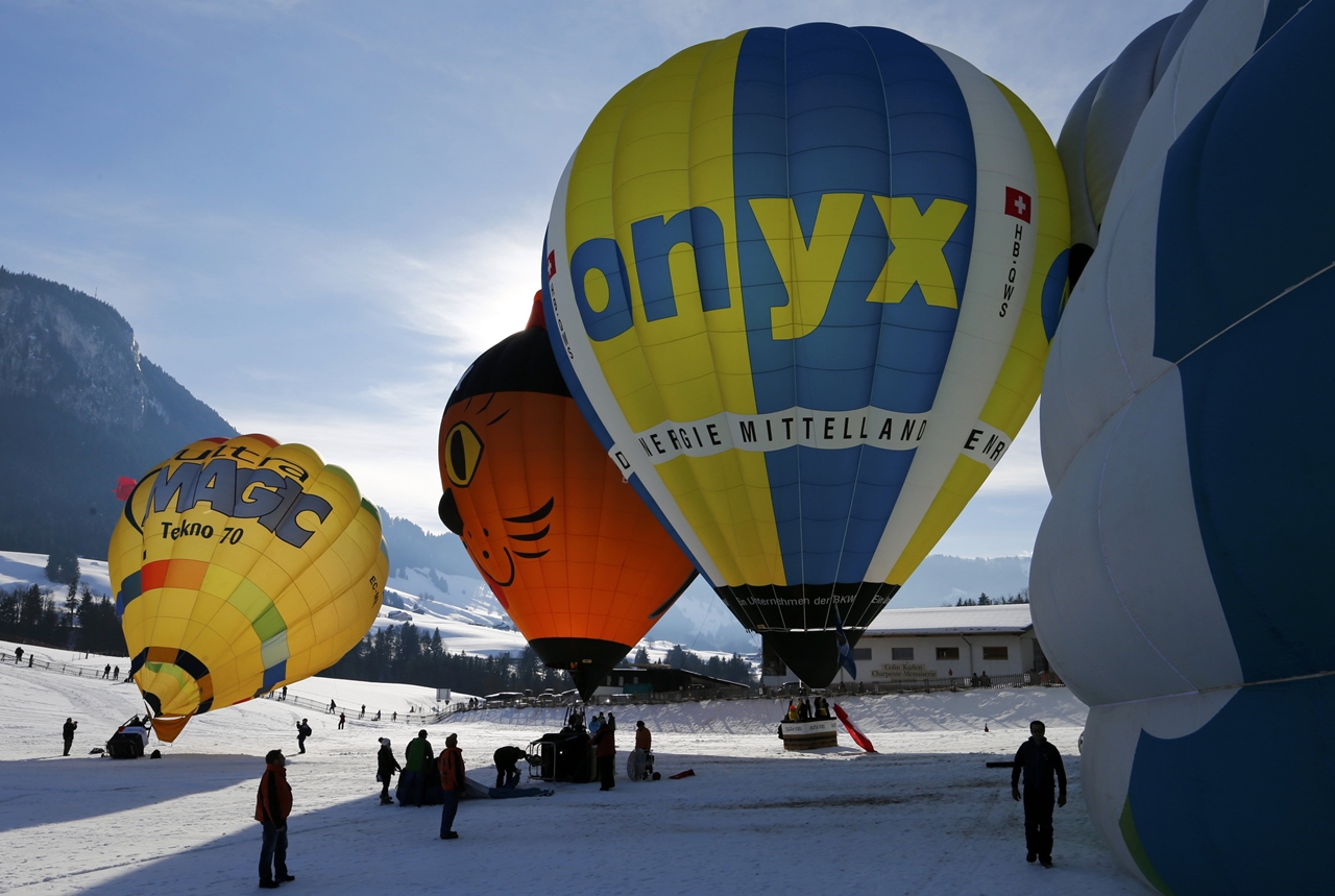 International balloon festival in Switzerland 06