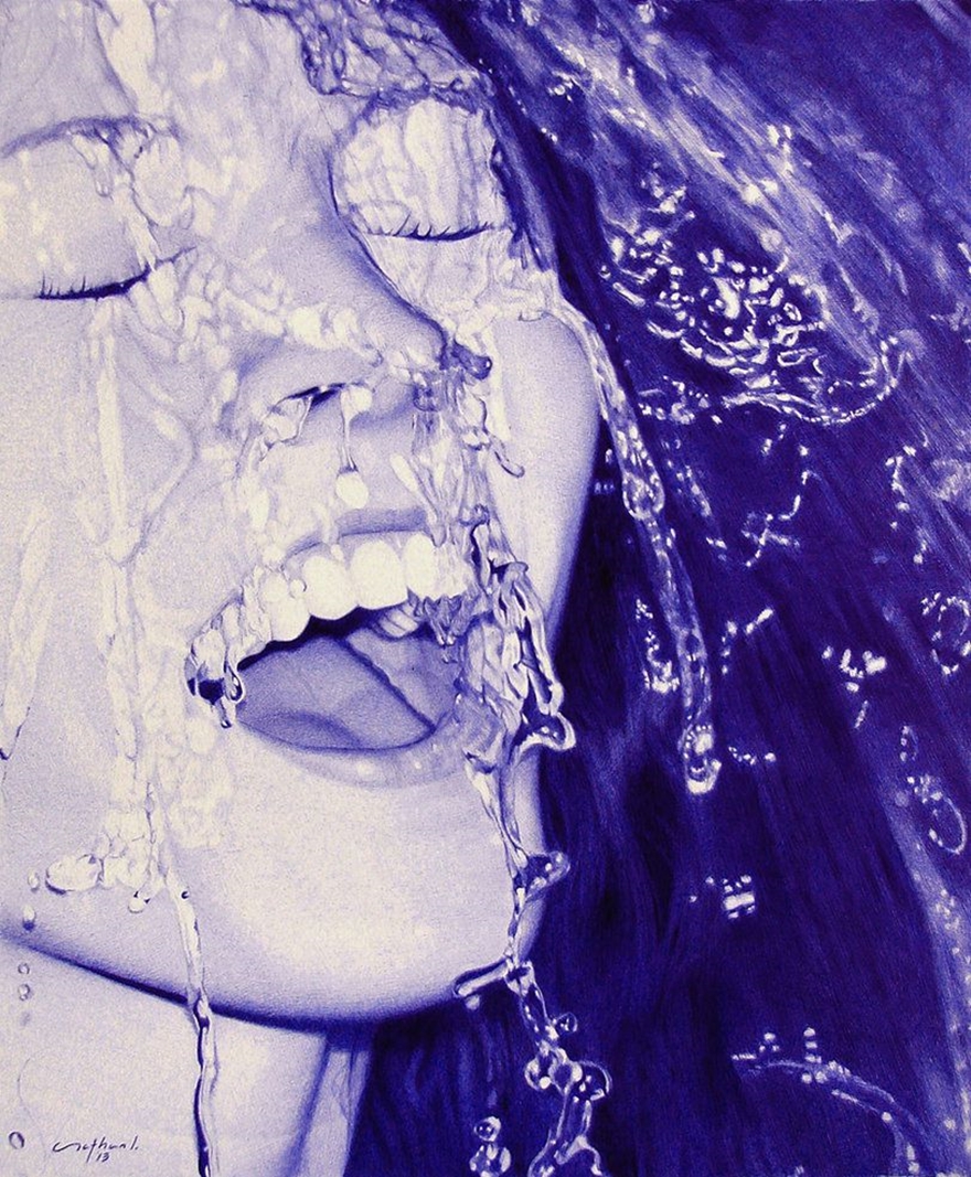 The amazing ballpoint pen drawings 03