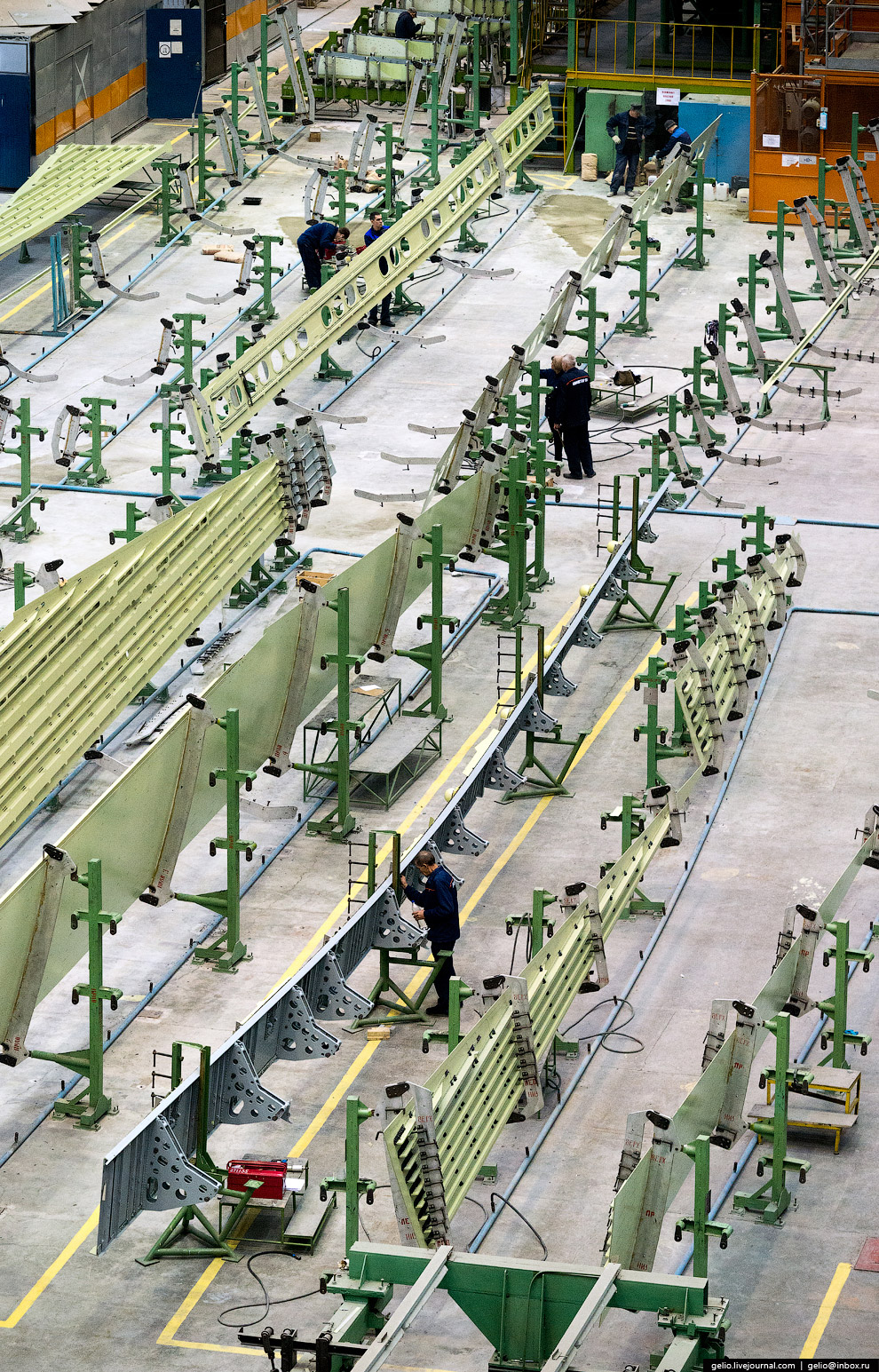 The production of Il-76 and Tu-204 at the plant Aviastar-SP 04