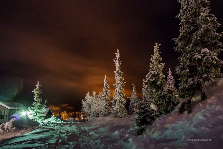 What can be seen in the skies over Lapland 04