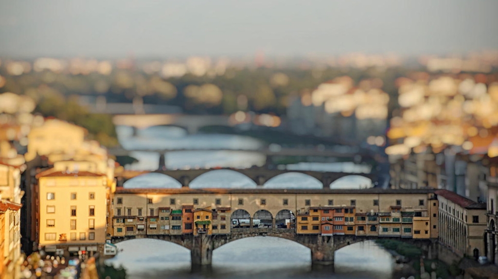 Tiny cities and with the effect of tilt-shift 13