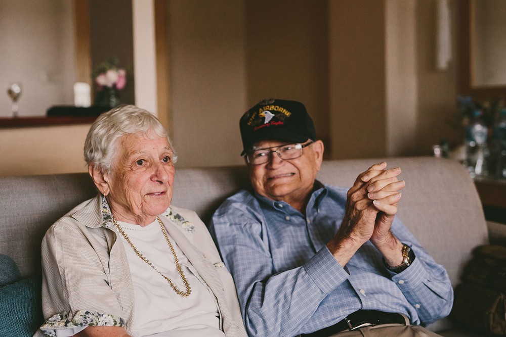 Touching story. Meet 70 years later 08