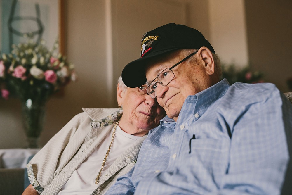 Touching story. Meet 70 years later 10