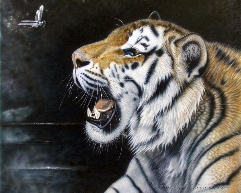 Awesome realistic drawings of animals 02