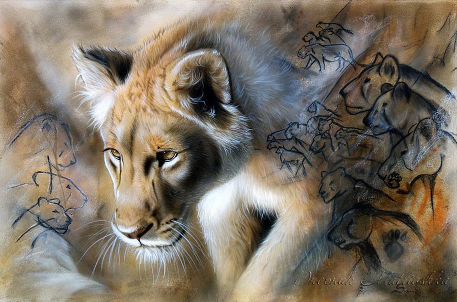 Awesome realistic drawings of animals 03