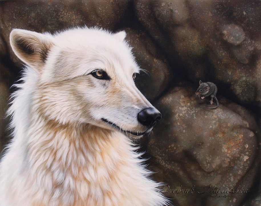 Awesome realistic drawings of animals 17