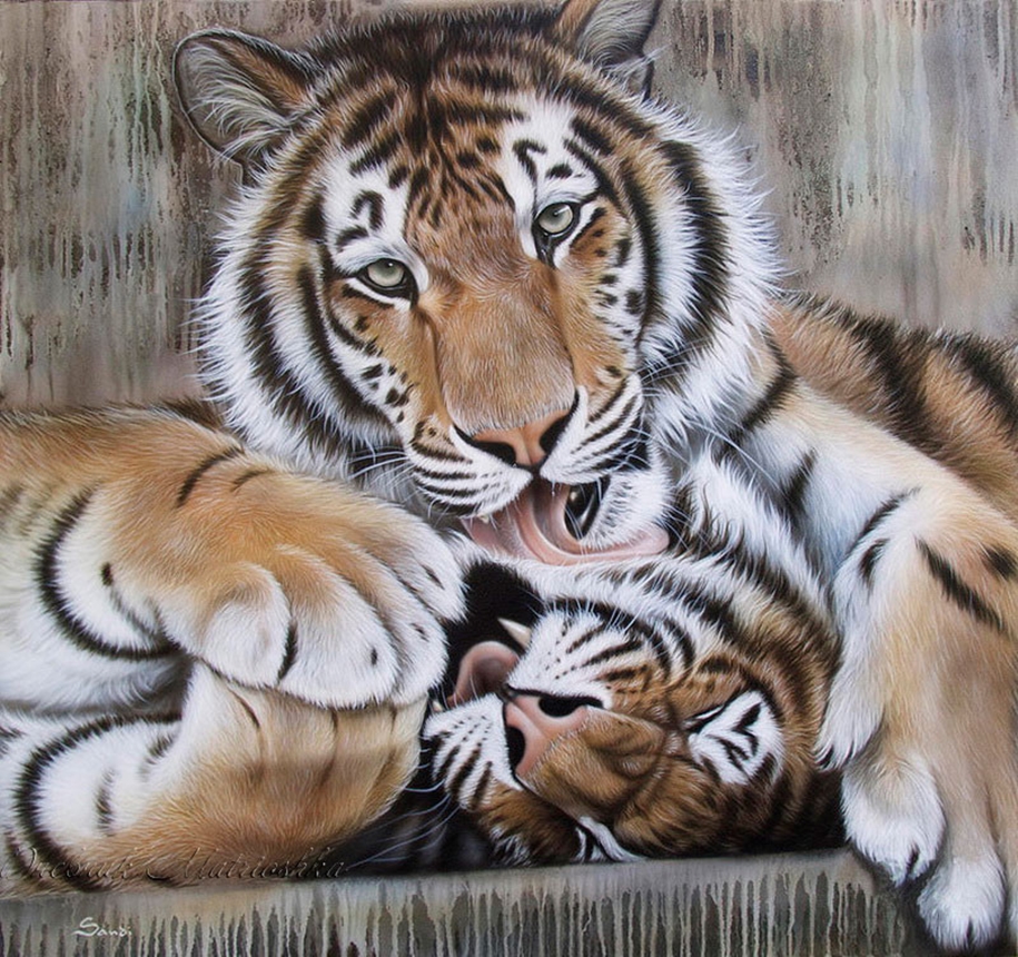 Awesome realistic drawings of animals 25