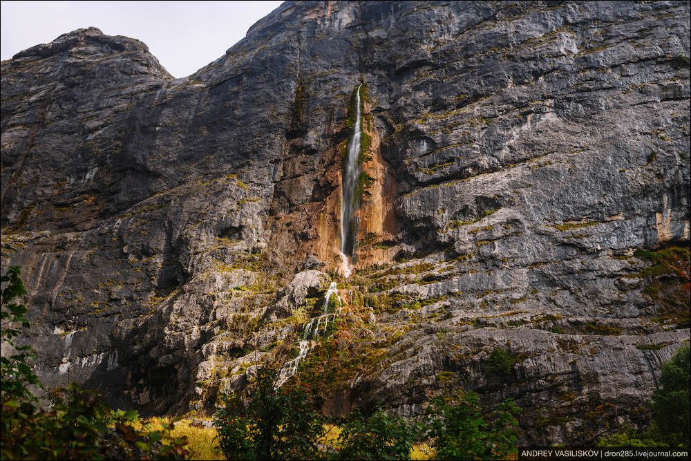 Of Adygea. Przejsciu waterfall 15