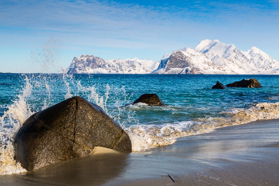 Winter landscapes of the Lofoten Islands 11