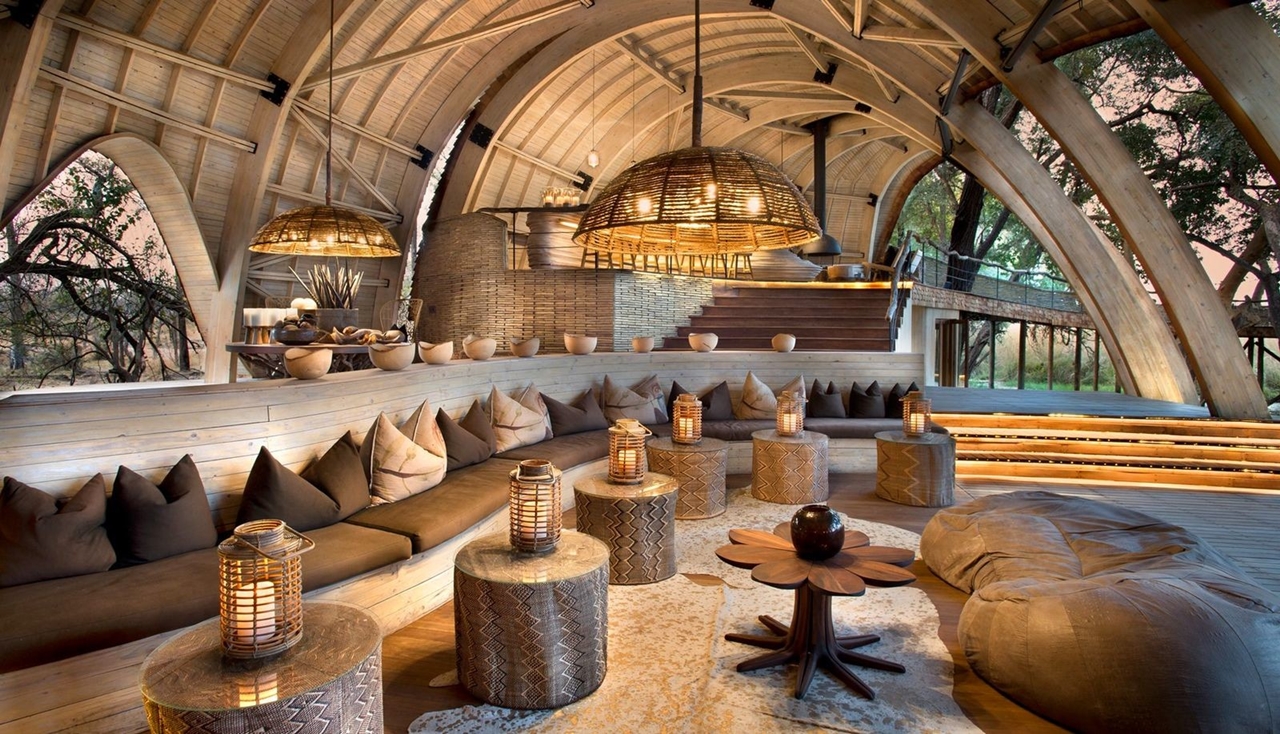 This hotel in Botswana -  unity with nature 05