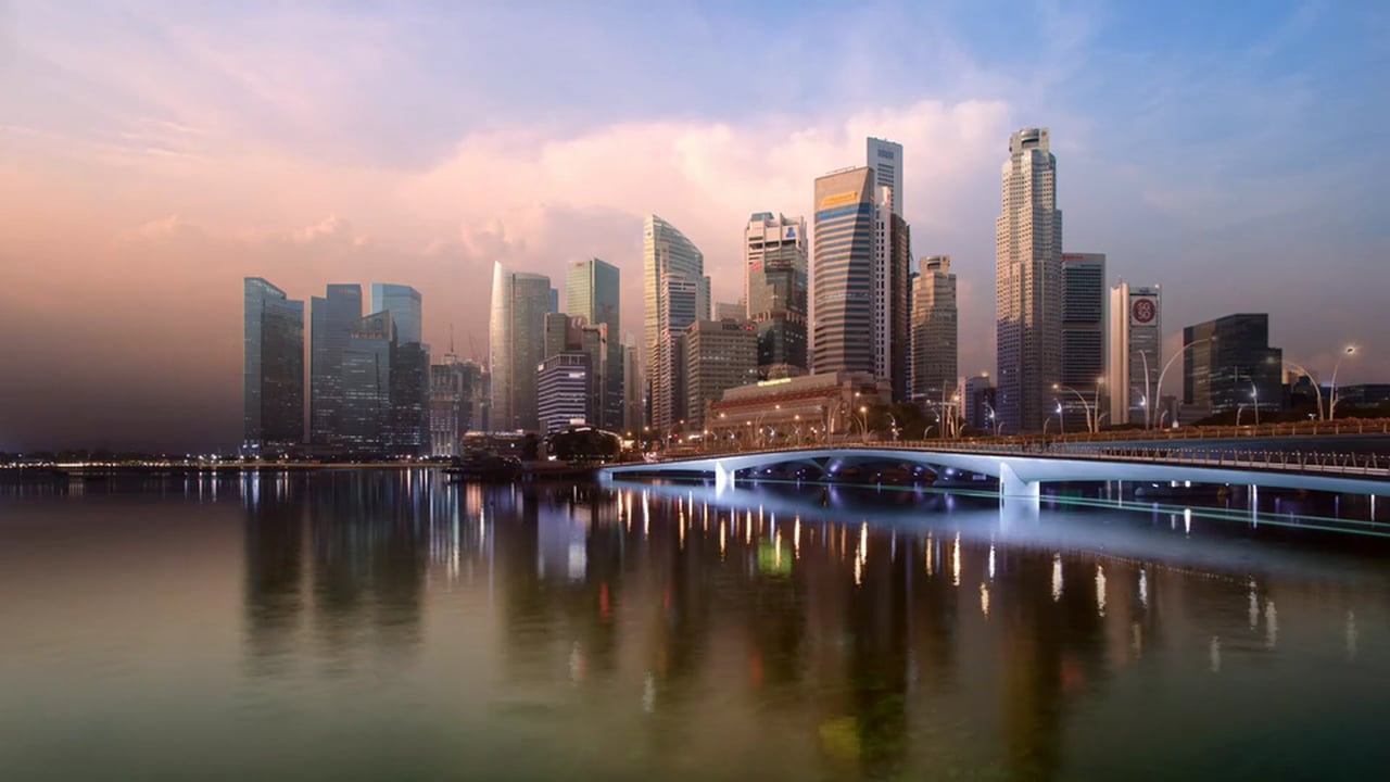 Beautiful timelapse of Singapore, the creation of which took 3 years and 1 million photos