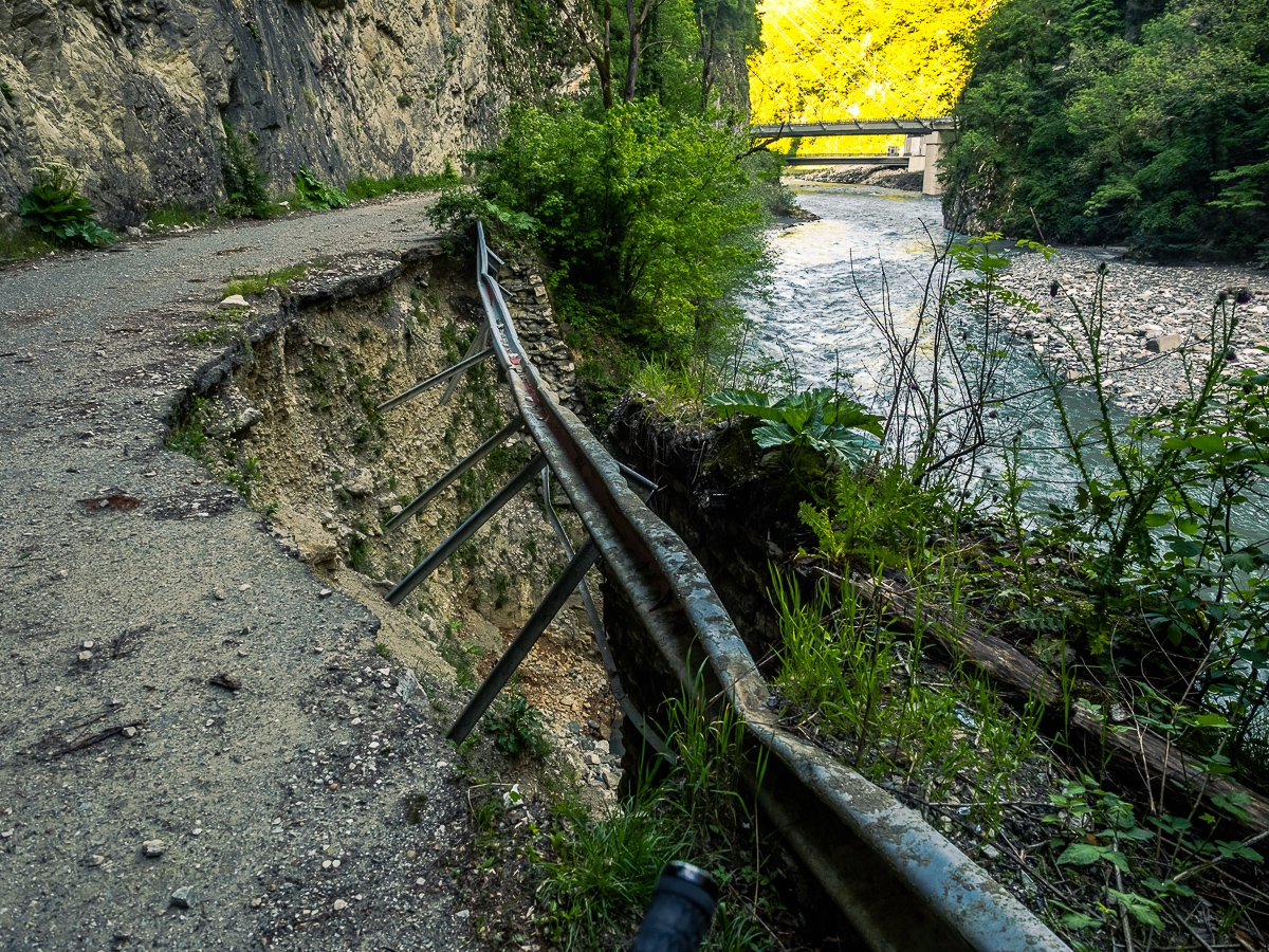 Deadly and terribly beautiful abandoned road to Sochi 24