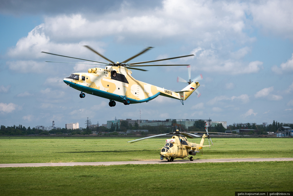 -Rostvertol-. The production of helicopters Mi-26T, Mi-28N and Mi-35M 01