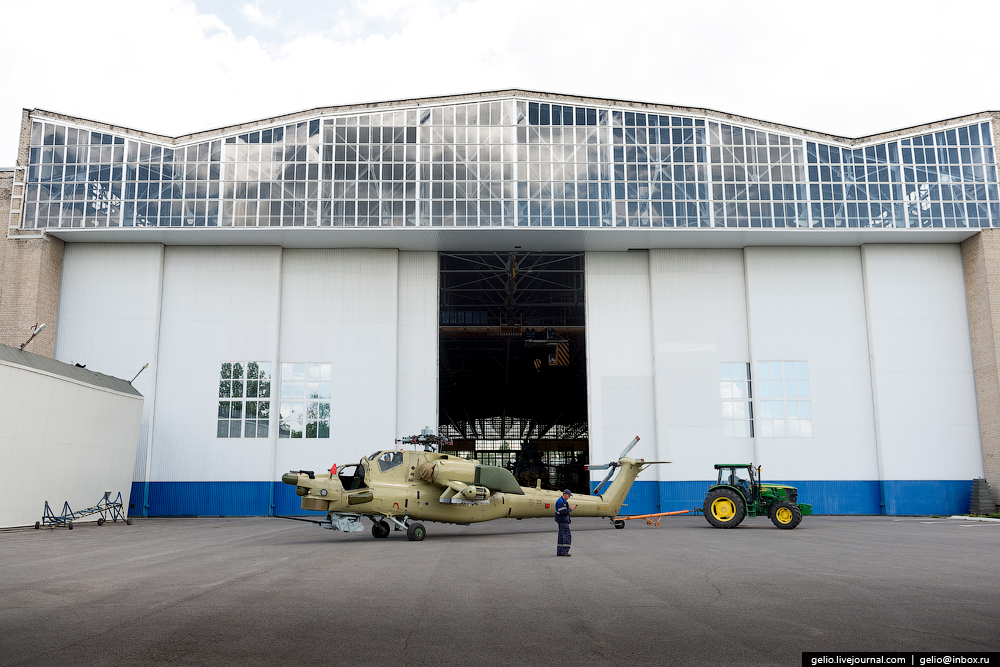 -Rostvertol-. The production of helicopters Mi-26T, Mi-28N and Mi-35M 26