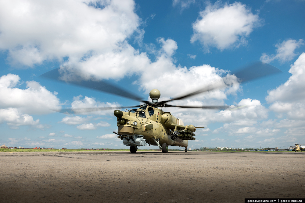 -Rostvertol-. The production of helicopters Mi-26T, Mi-28N and Mi-35M 40