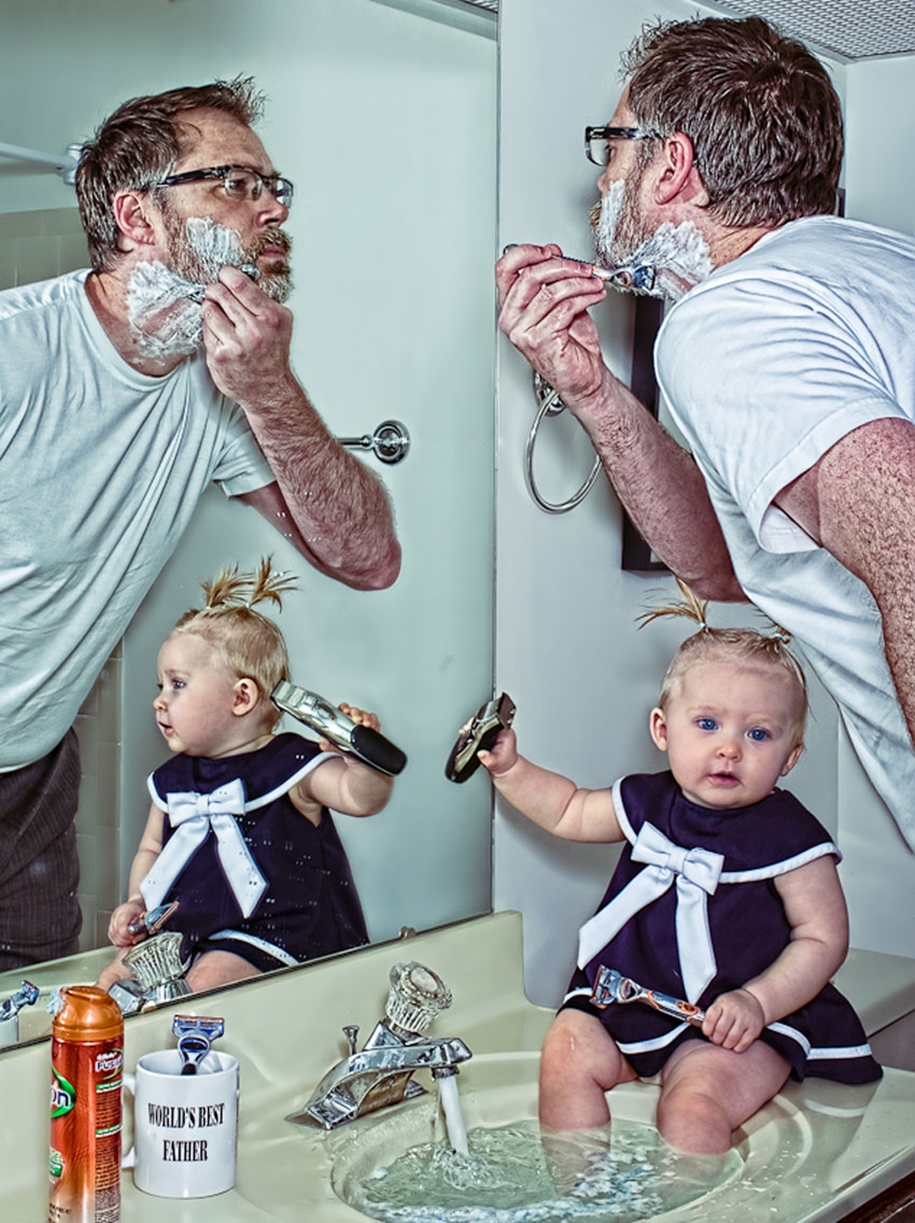 The creative photo of Dave Engledow -Best dad in the world- 10