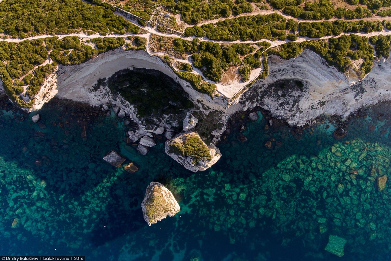 Stunning views of Corsica and Sardinia with a drone 10
