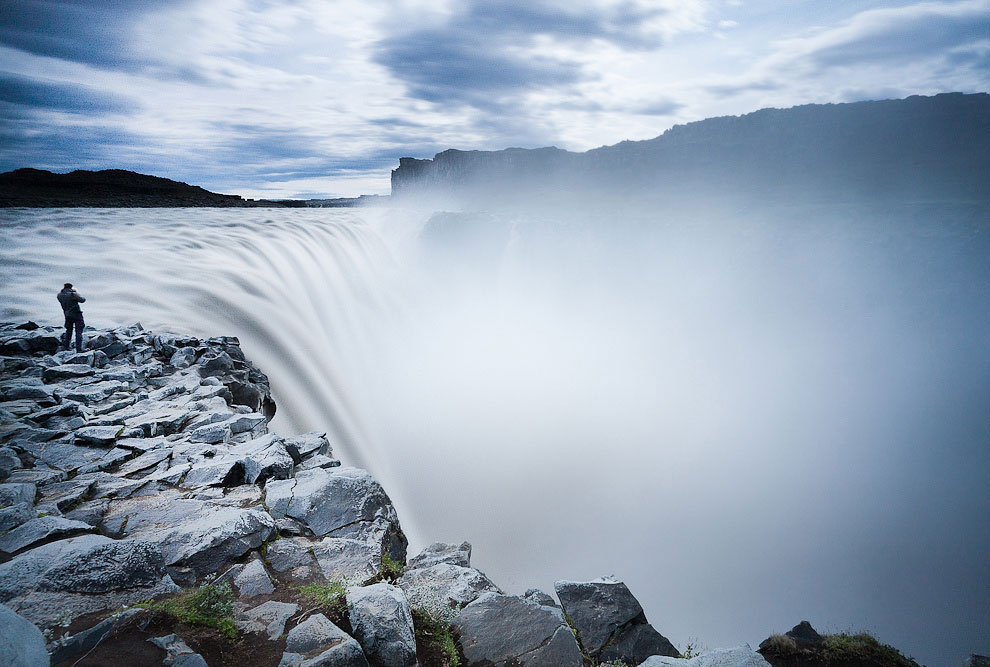 Деттифосс - самый мощный водопад в Европе 