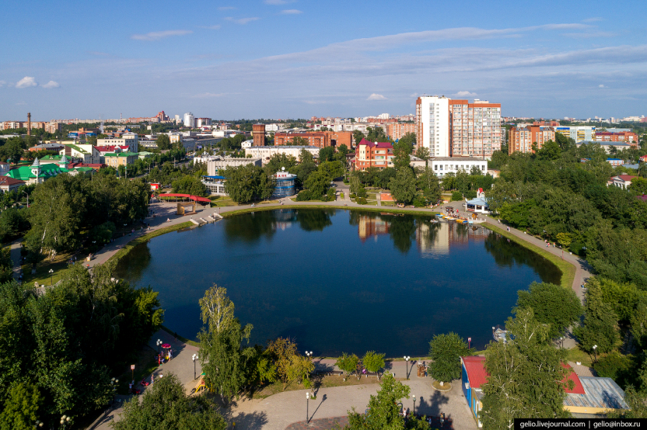 Томск с высоты — сибирский город студентов