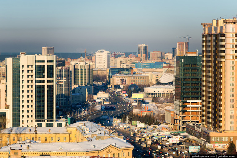 Зима новосибирск на машине