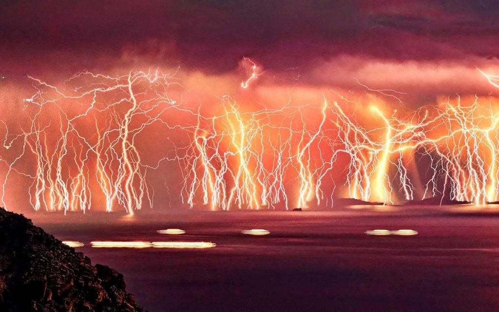 Natural phenomenon in Venezuela. the Lightning of Catatumbo 04.