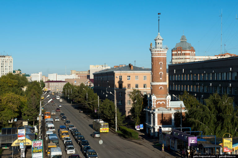 Омск в Сибирской губернии