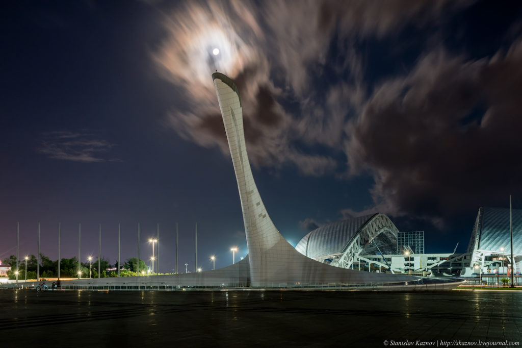 Олимпийский городок сочи фото