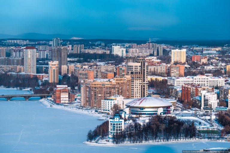 Екатеринбург зимой фото