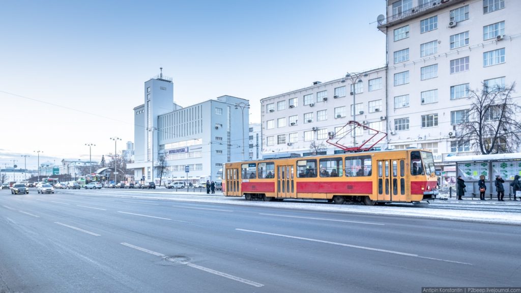 Екатеринбург зимой фото