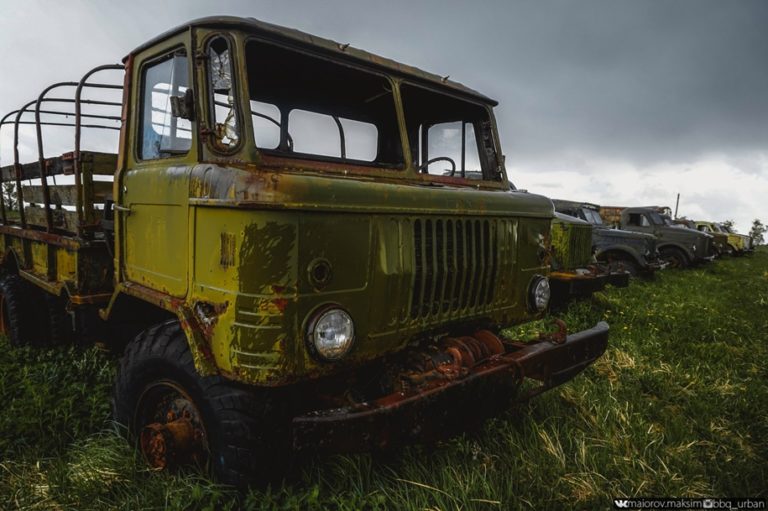 Кладбище автомобилей тула