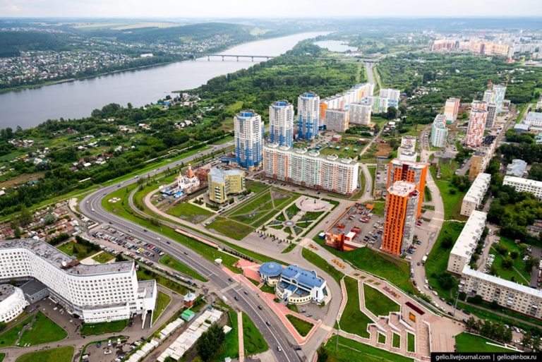 Кемерово с вертолёта | FotoRelax