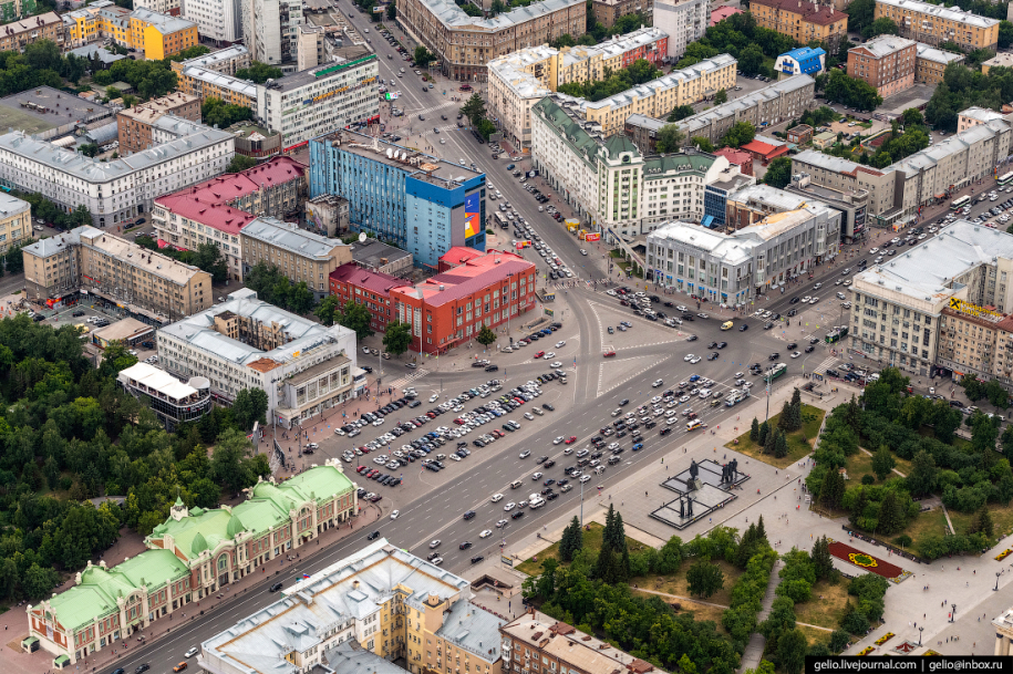 Фотографии Новосибирска с высоты — лето 2019