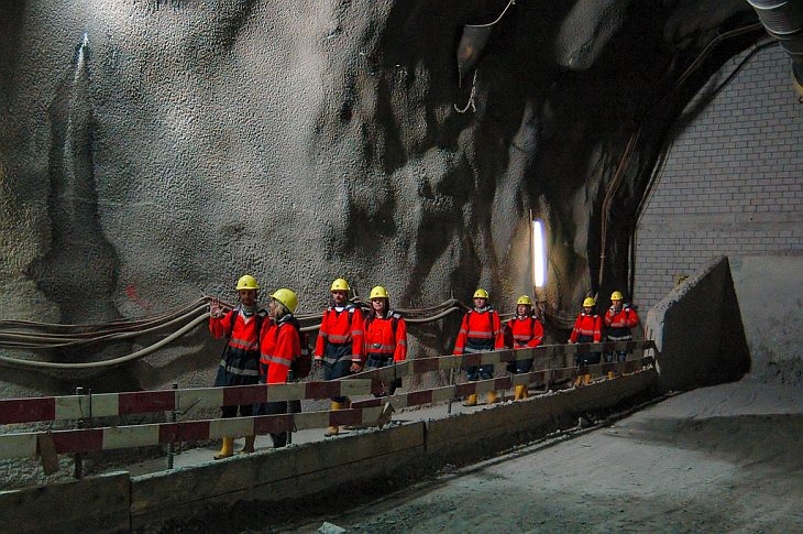 Швейцария. Самый длинный в мире туннель 