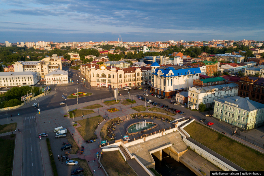 Томск с высоты — сибирский город студентов