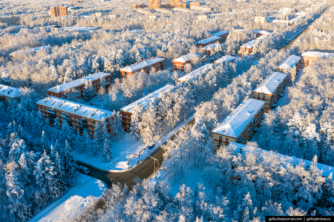 Зимний Новосибирск — заснеженный мегаполис в Сибири